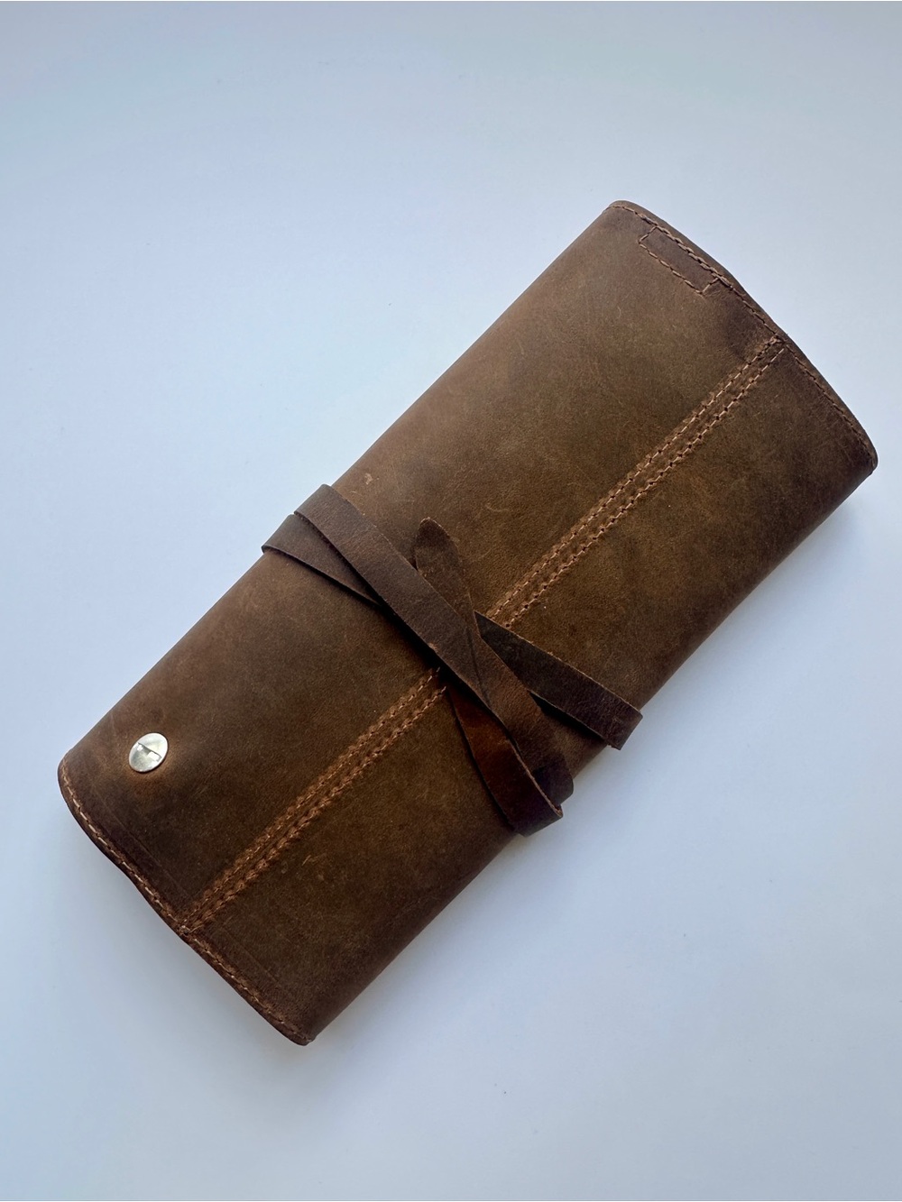 Heather’s Jewellery Travel Full Grain Leather Roll Case